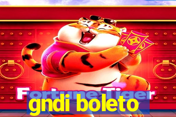 gndi boleto